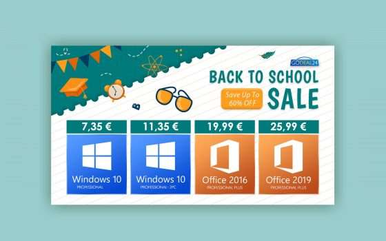 Saldi Godeal24: attiva Windows 10 per soli 6€ a PC