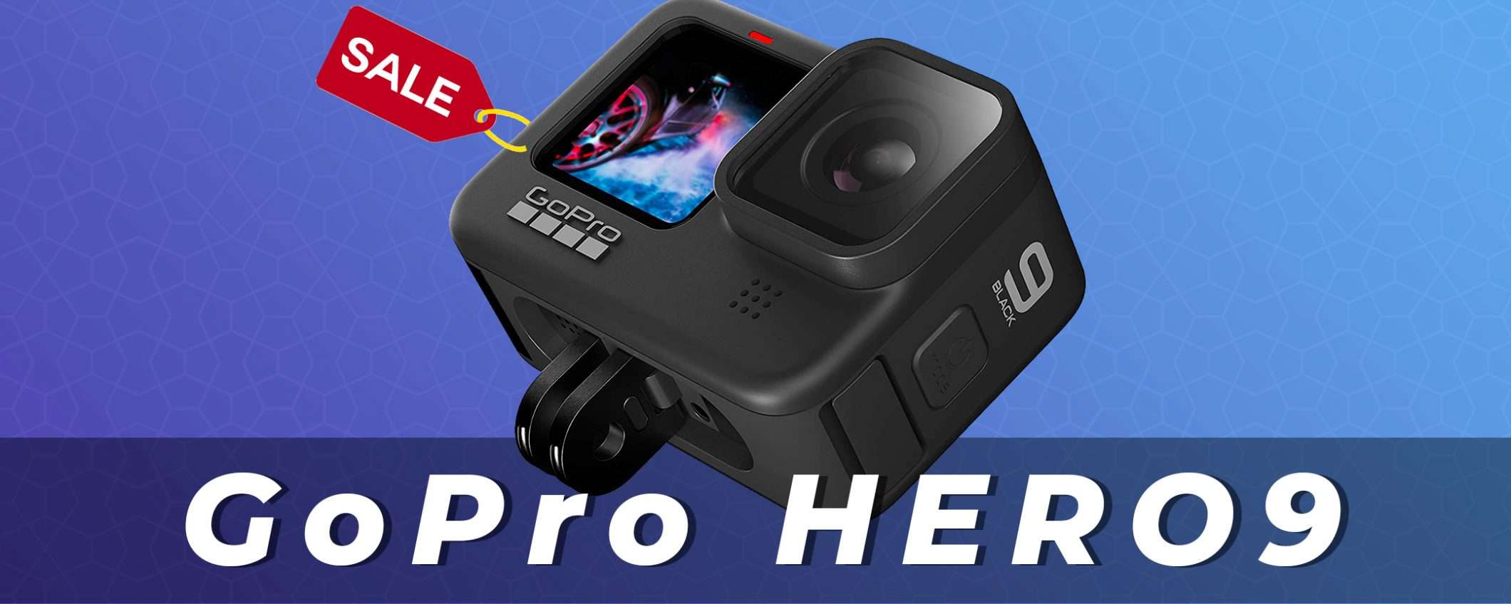 GoPro HERO9 Black: la migliore action cam in forte sconto (-40€)