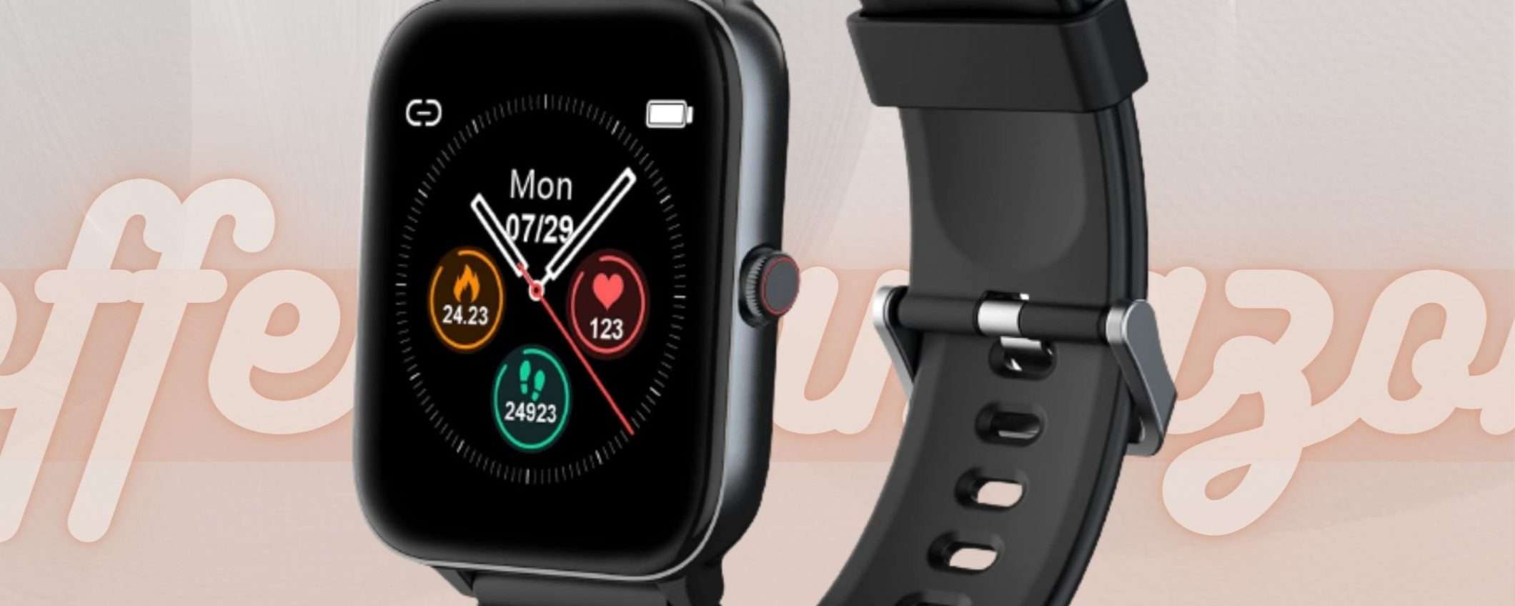 Questo è lo smartwatch che deve stare al tuo polso (-39%)