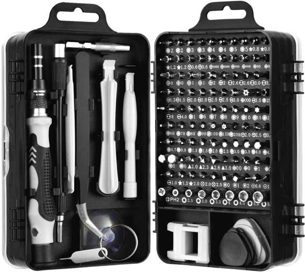 HBselect Set di Cacciaviti di Precisione Multiuso 115 pezzi