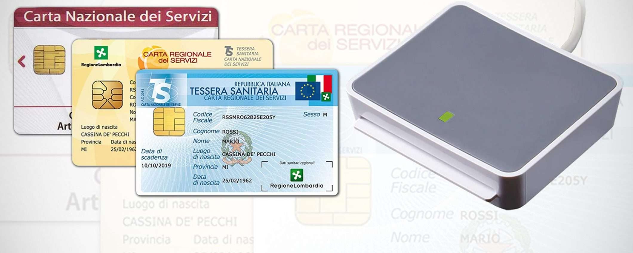 Lettore smart card (CNS, CRS, TSN): offerta lampo