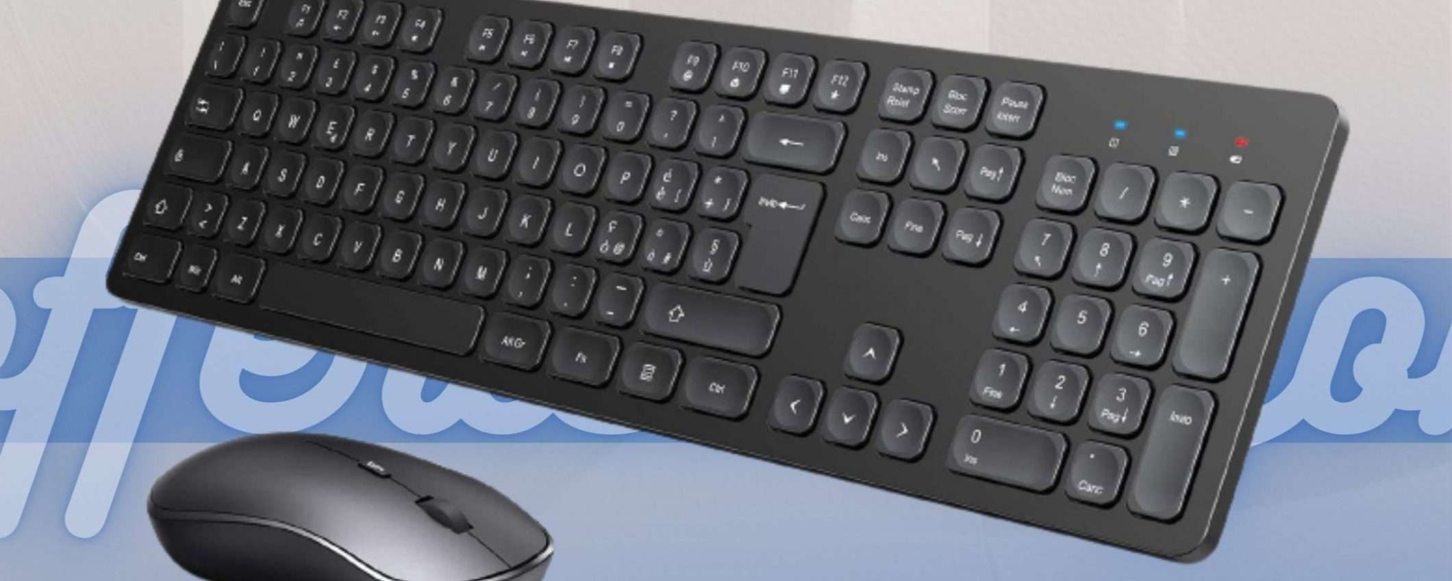 Mouse e tastiera: il kit ti costa solo 12,99€ su Amazon