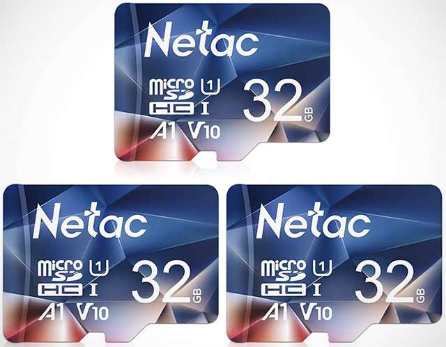 Netac, la scheda microSD da 32 GB
