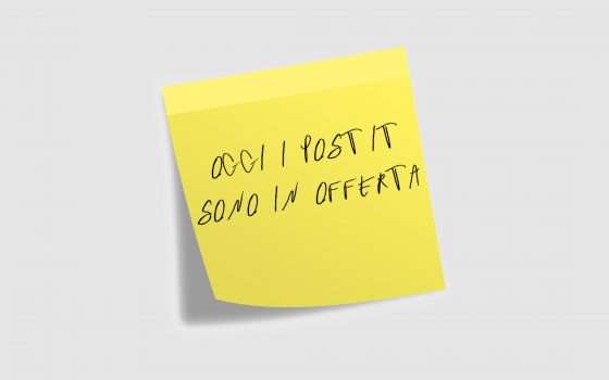Post-it ovunque? Allora meglio risparmiare, così