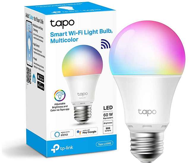 TP-Link Tapo, lampadina LED multicolore
