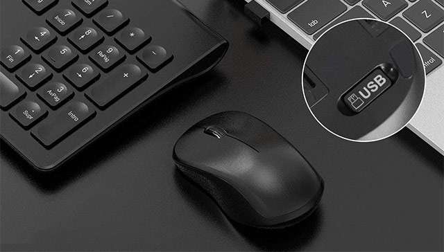 Il kit di TedGem con mouse e tastiera wireless