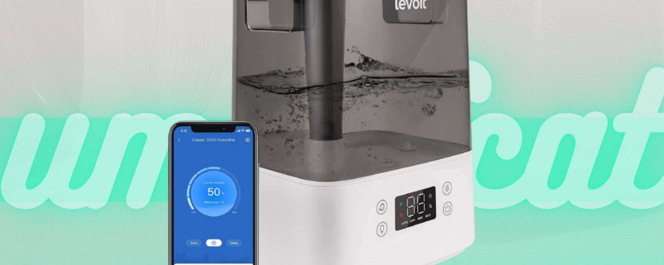 Compri un umidificatore smart e la tua casa diventa TOP