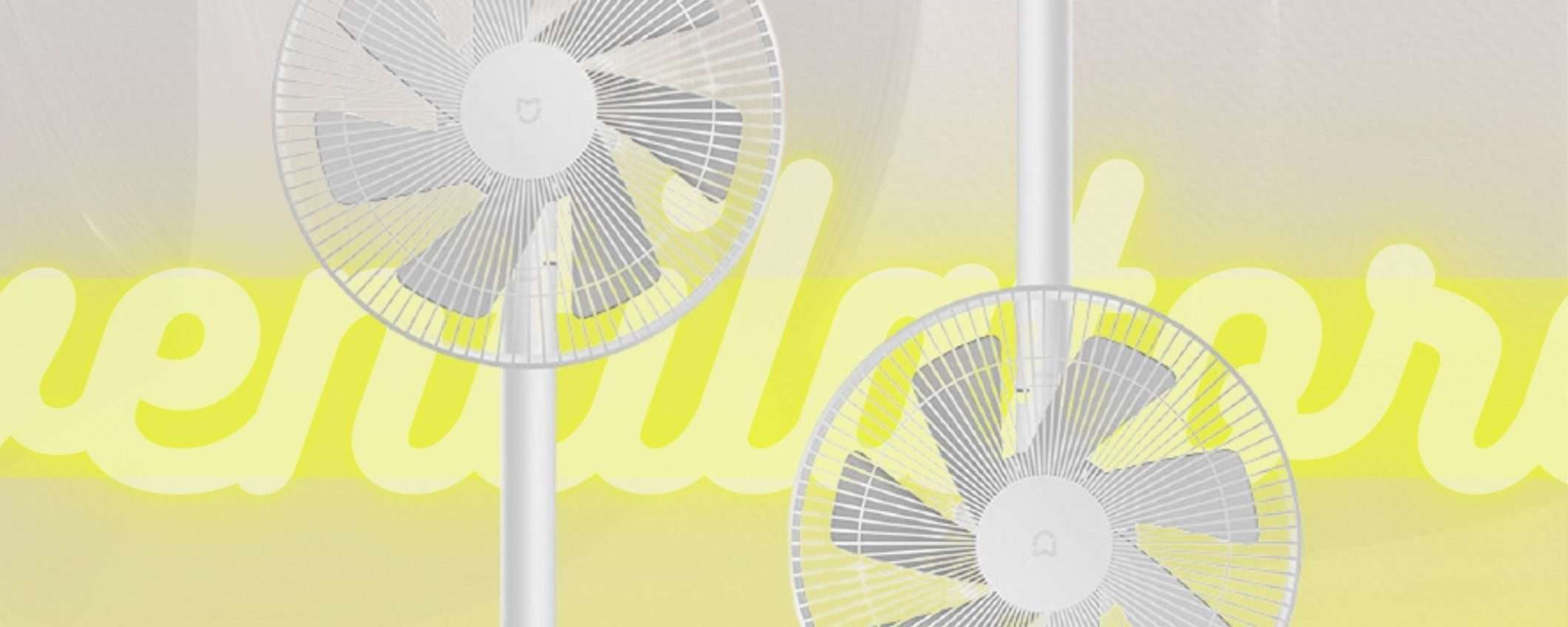 Xiaomi ti salva dal caldo: ventilatore BOMBA silenzioso