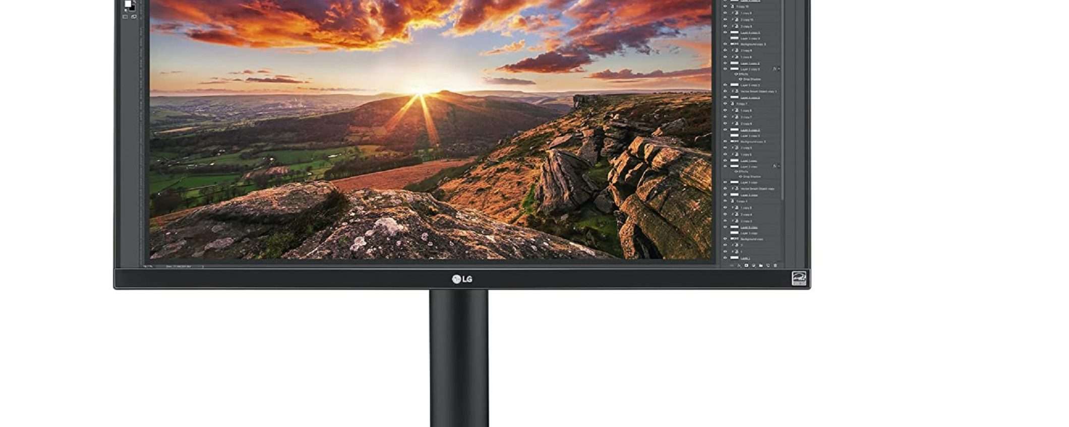 Monitor LG ERGO 27UN880 UHD scontato di ben 300€