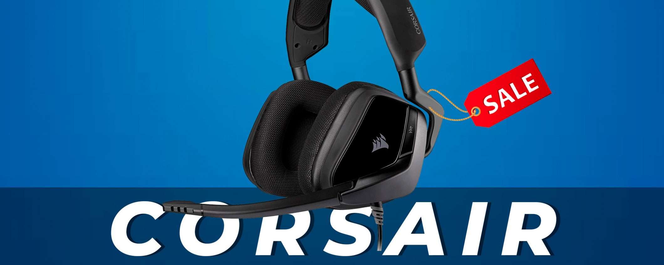 Corsair Void Elite: headset da gaming al 23% di sconto
