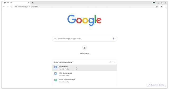 Chrome Beta - Docs Module