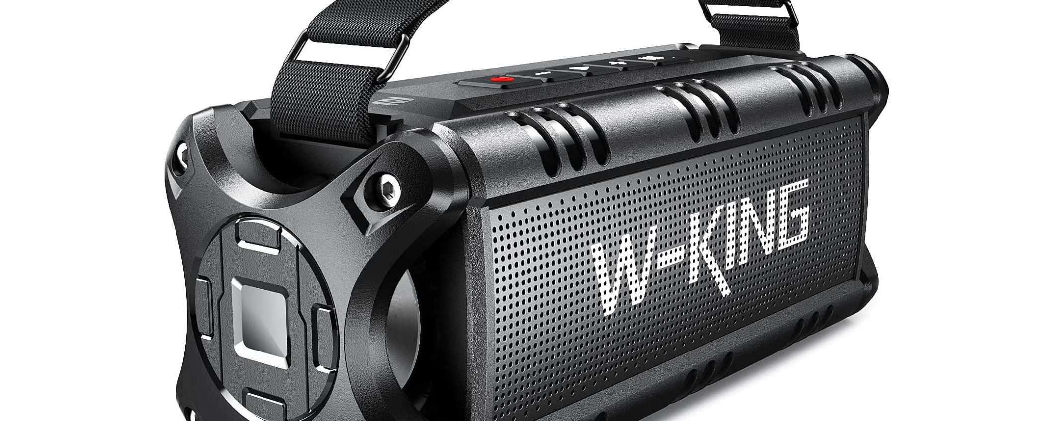 Potenza, potenza e ancora potenza con il W-King Bluetooth Speaker 50W