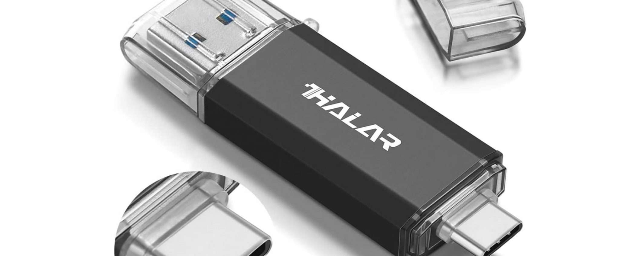 Tanto spazio a metà prezzo con la pendrive USB-C da 256GB