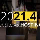 WebSite X5: nuove versioni con servizio di hosting