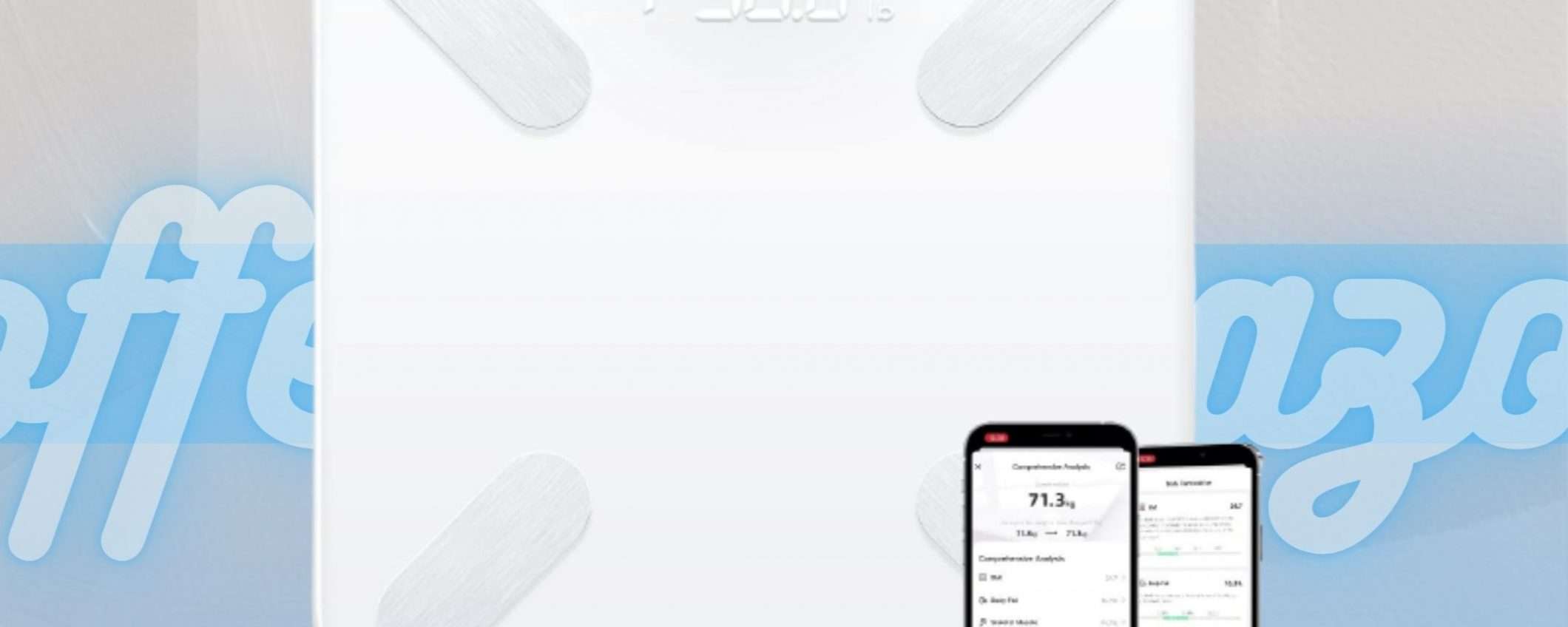 Bilancia smart: sali e ottieni 10 informazioni all'istante (COUPON)