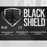 50 mascherine chirurgiche Black Shield in offerta