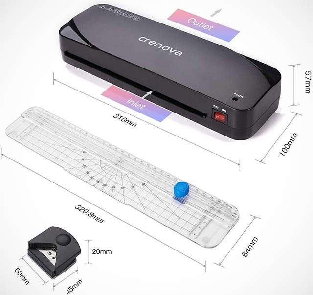La plastificatrice termica di Crenova