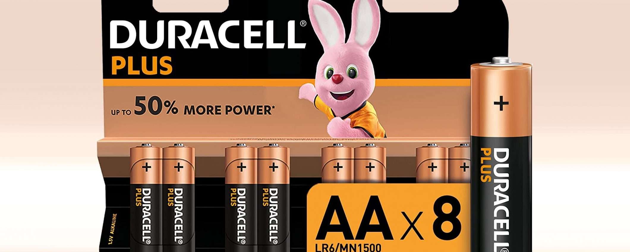 Otto batterie Duracell per 0,49€ in tutto: OGGI si può