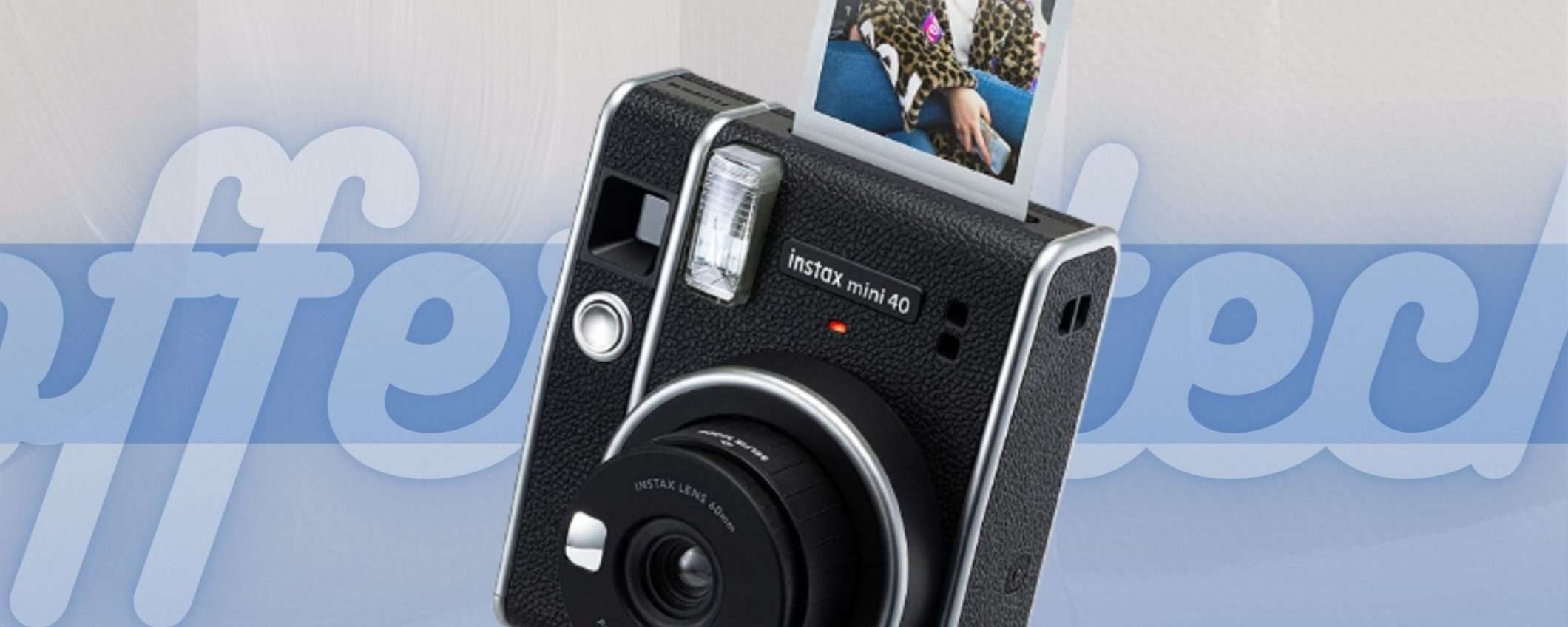 Instax Mini 40: le foto le scatti e le stampi in un secondo