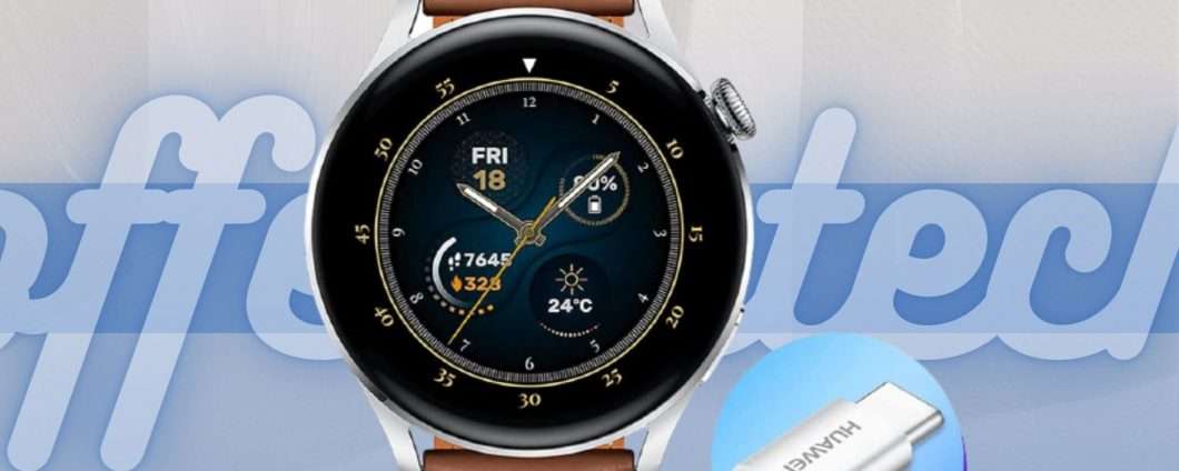 Huawei Watch 3 è il tuo nuovo smartwatch (-100€)