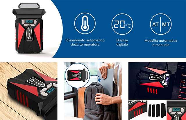 KLIM Cool, raffreddatore per laptop