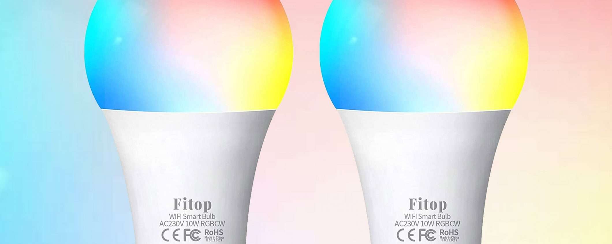 Lampadine WiFi (Alexa, Google, Siri): accendi l'offerta