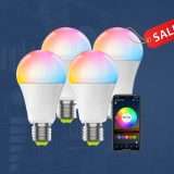 Lampadine Smart: Kit da 4 in offerta con questo COUPON (-51%)