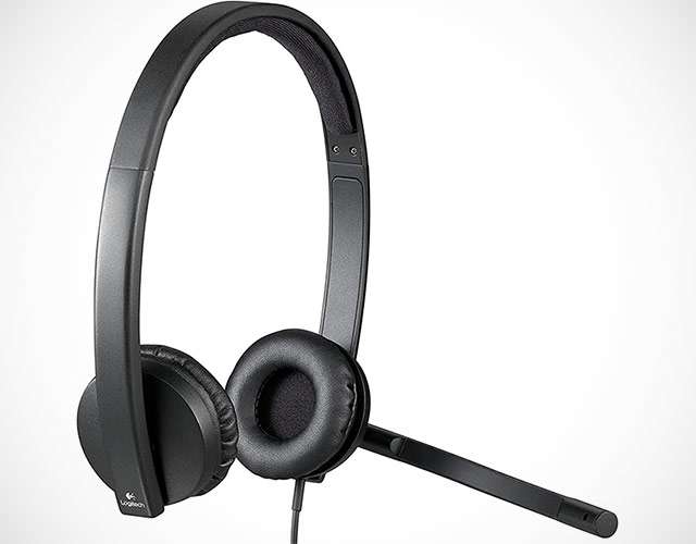 Le cuffie cablate Logitech H570e