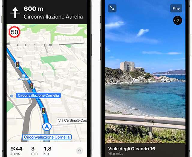 Apple Mappe: le novità della nuova versione