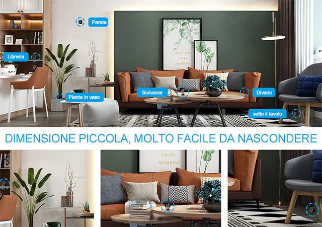 La micro-telecamera nascosta più venduta su Amazon