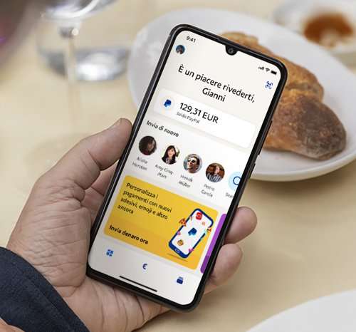 Nuova app PayPal