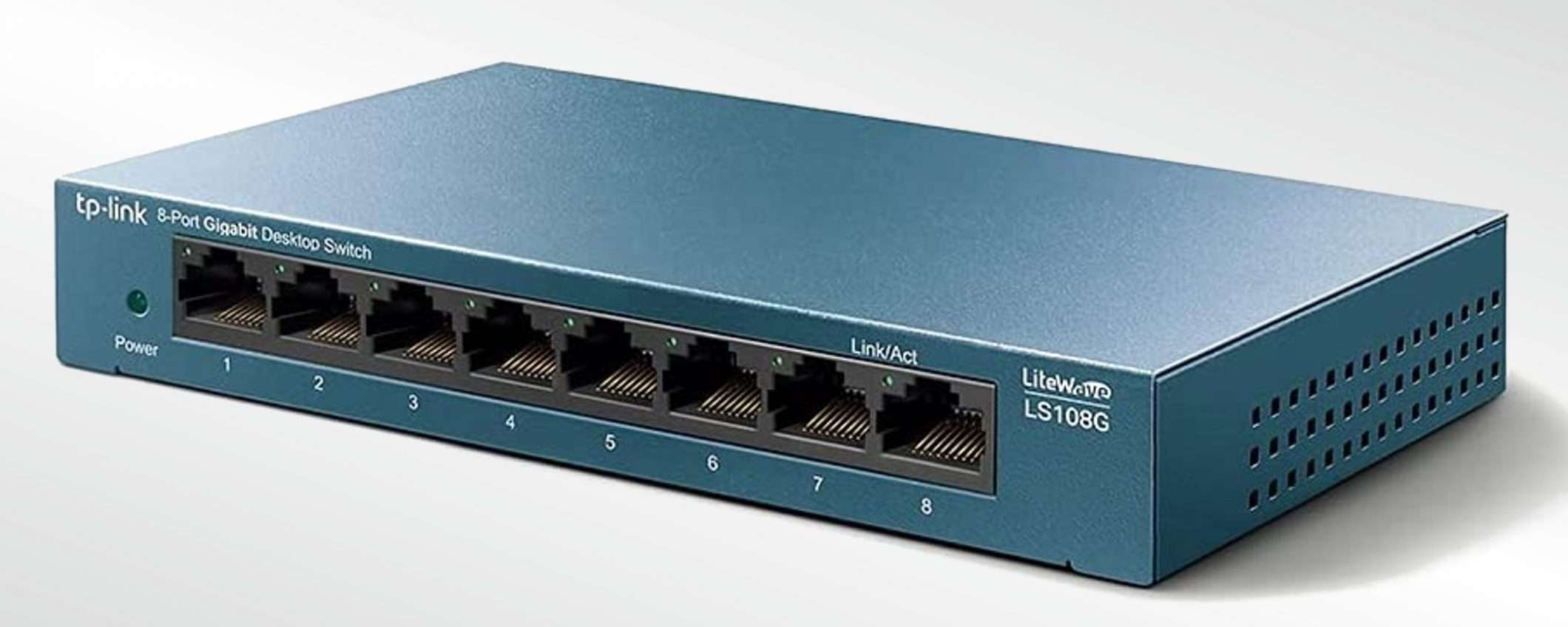 TP-Link, switch da 8 porte con soli 13,54 euro