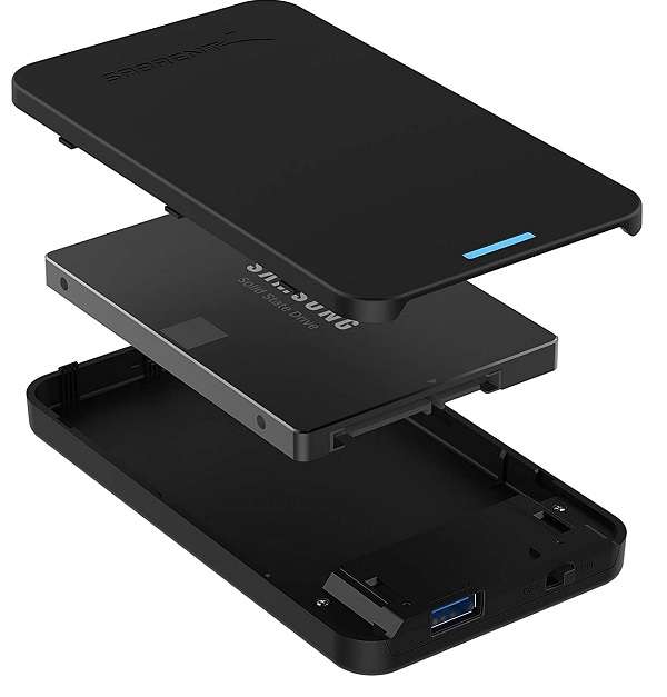 Case Sabrent Dischi 2,5 Pollici USB 3.0 - 1