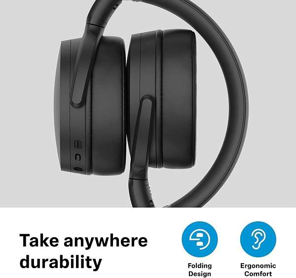 Cuffie Bluetooth Sennheiser HD 450BT Nero - 1