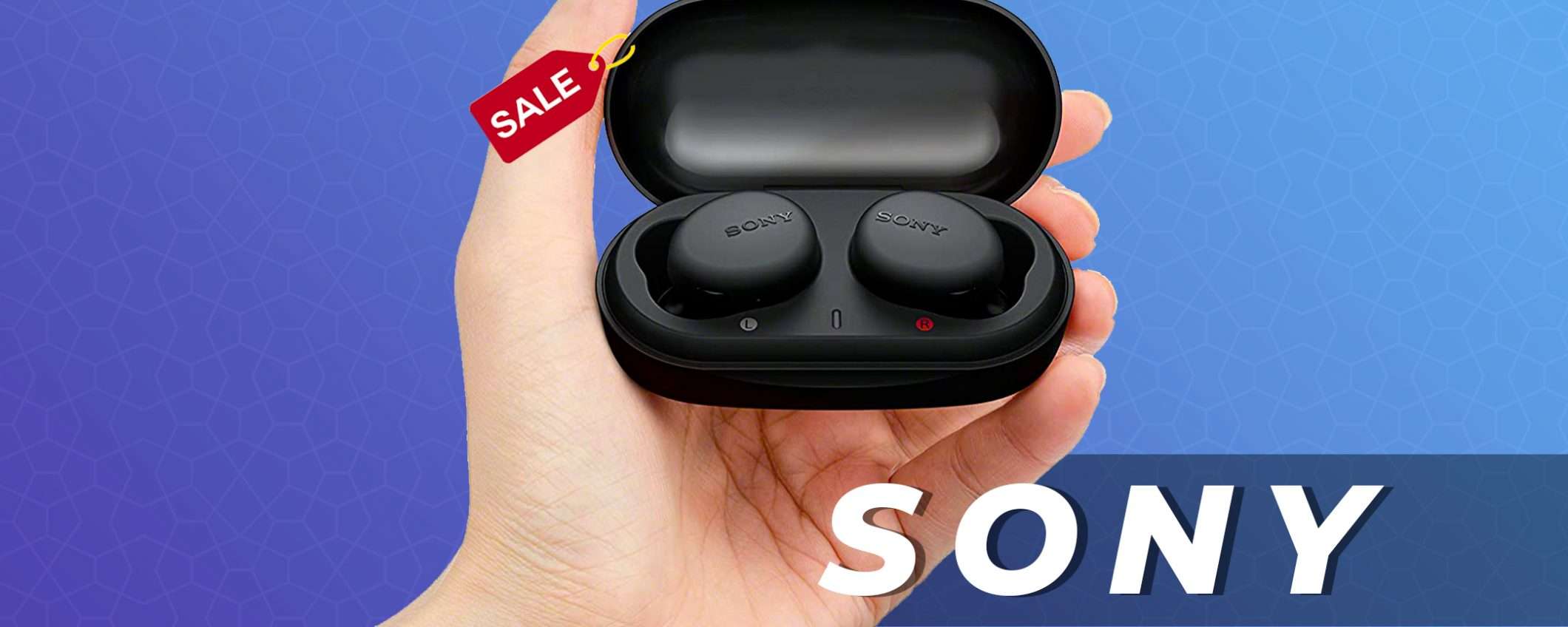 Sony WF-XB700: SCONTO FOLLE per queste cuffie Bluetooth (-60%)