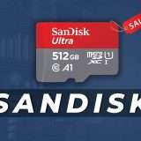 microSD SanDisk Ultra da 512GB in offerta al 19% di sconto