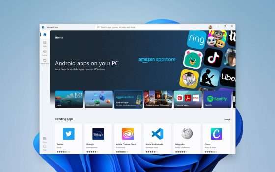 App Android su Windows 11: qualcosa si muove