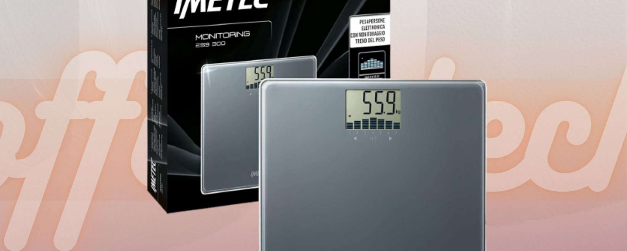 Bilancia pesapersone Imetec utilissima da avere in casa (promo)