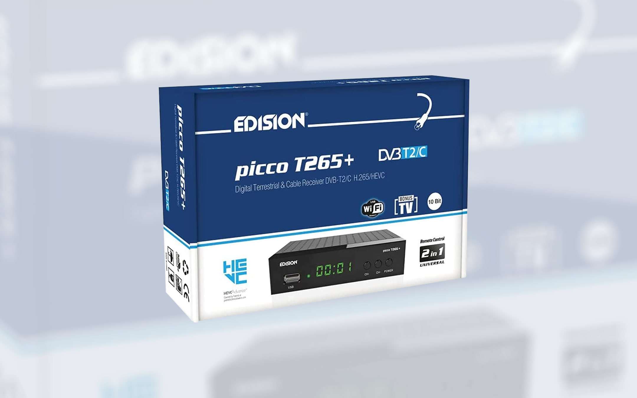 EDISION PICCO T265+, il decoder più venduto su  è in sconto