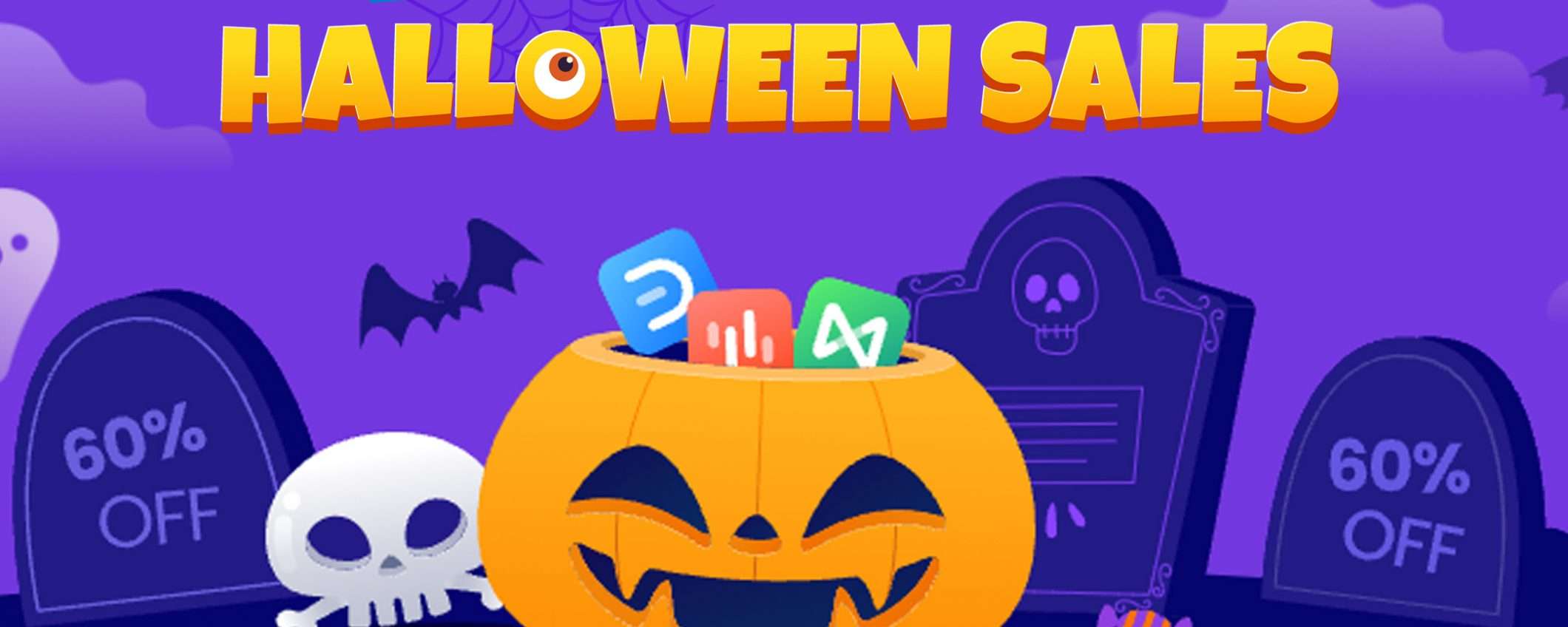 Sconti di Halloween: risparmia fino al 60% sui software Edraw