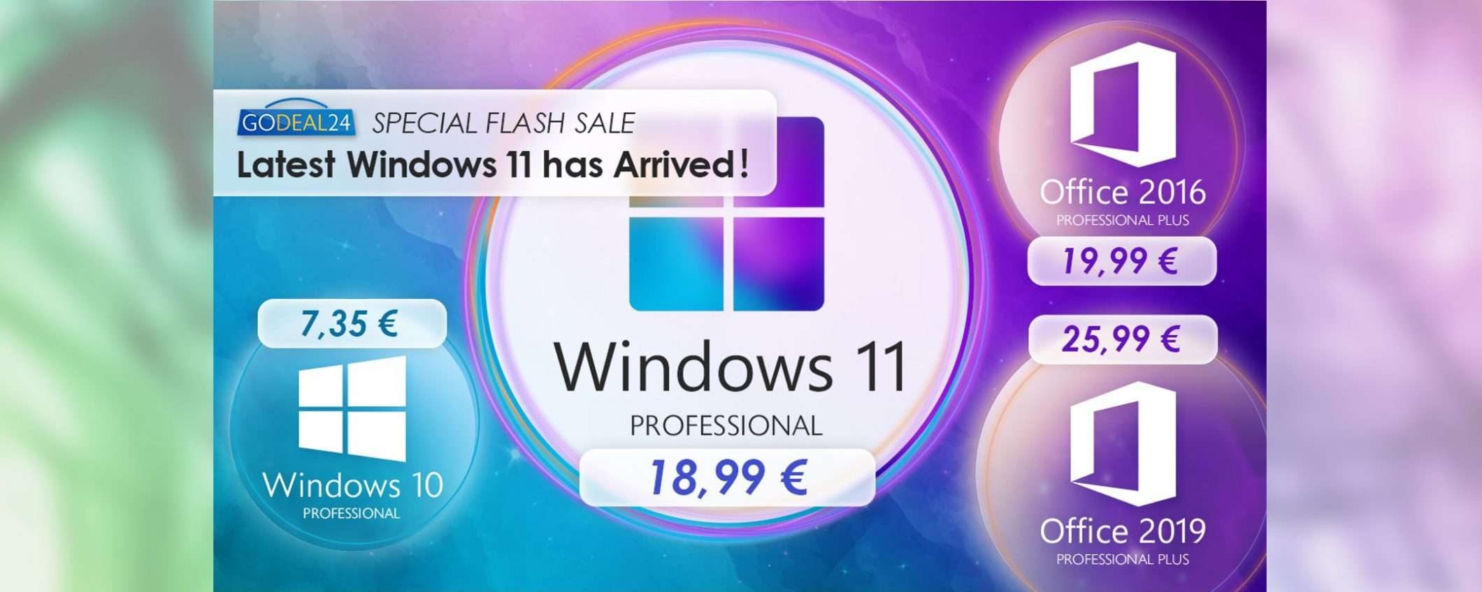 Windows 11 disponibile! Tuo con soli 18,99€, provalo subito