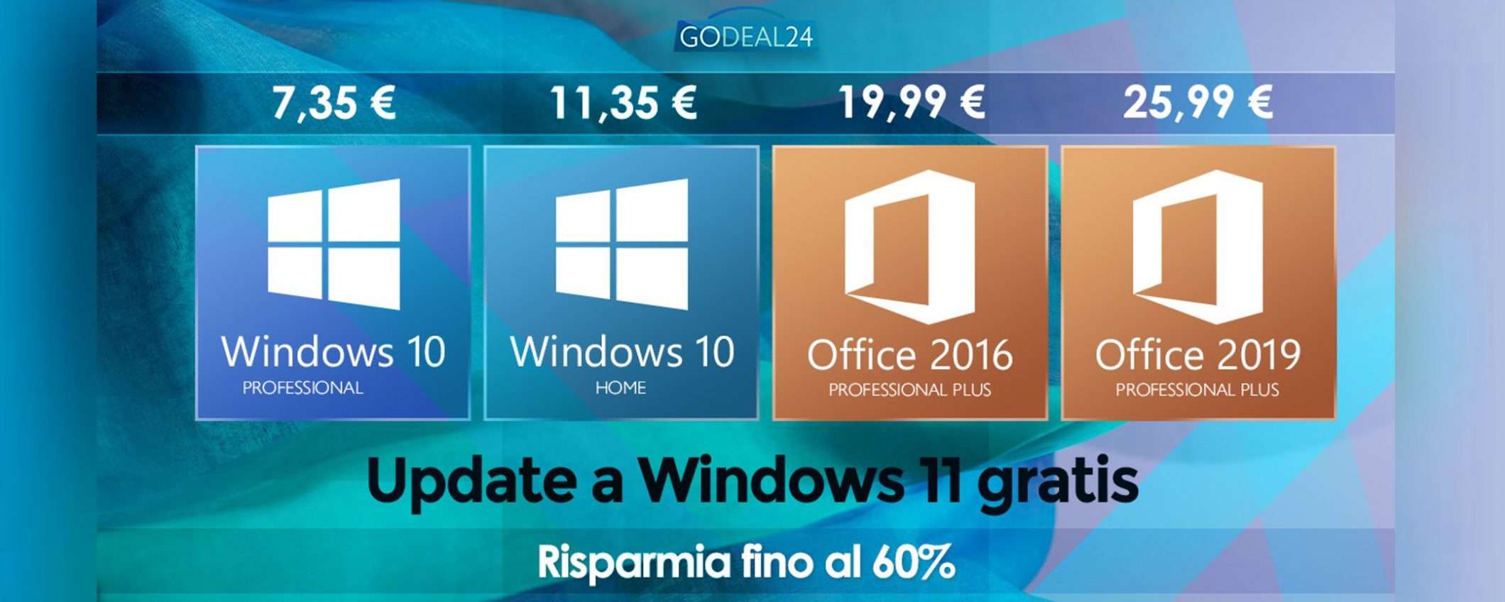 Windows 11 disponibile: chiave Windows 10 originale a 7,35€