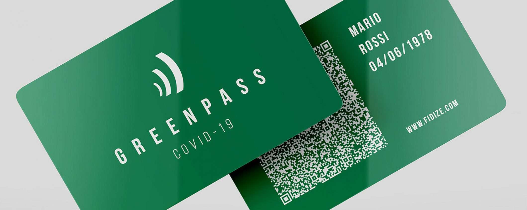 Green Pass personalizzato in PVC: ordinalo qui