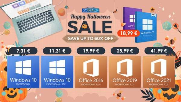 GoDeal24, offerte di Halloween