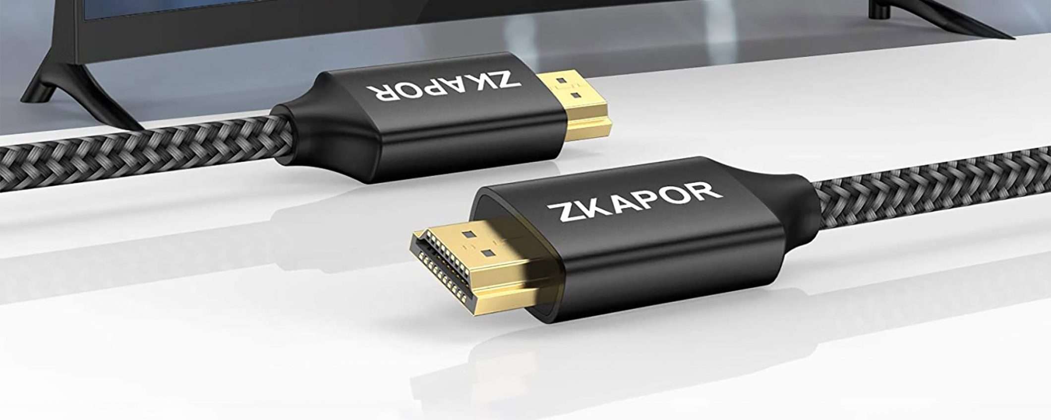 Cavo HDMI 4K in nylon: così è un regalo (COUPON)