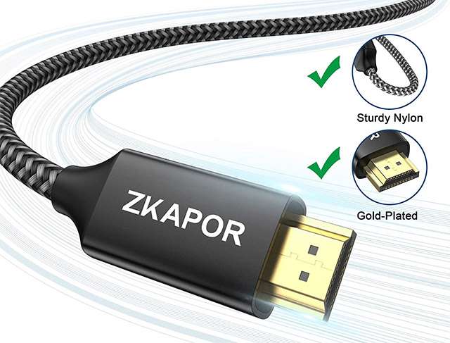 ZKAPOR, il cavo HDMI 4K