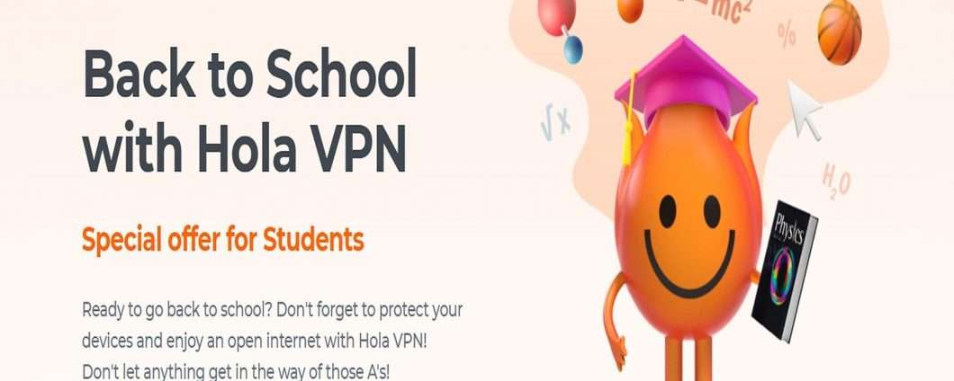 Hola VPN: 1 mese gratis con l'acquisto del piano mensile