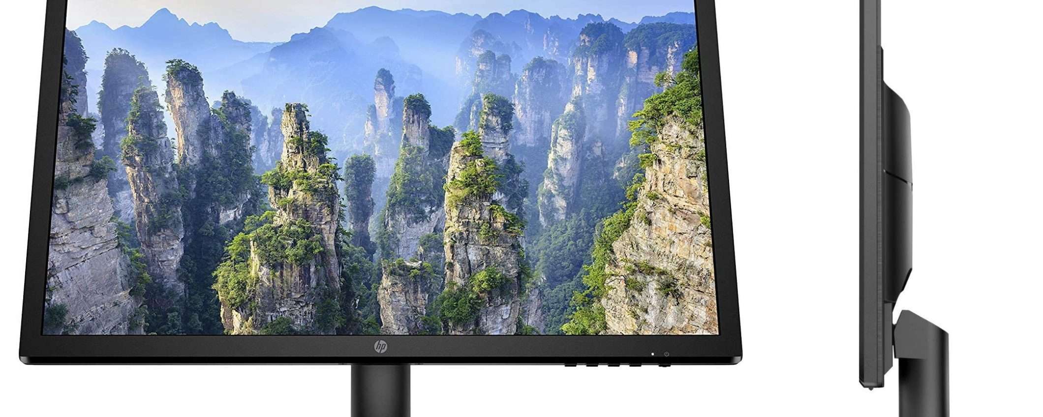 Un monitor Full HD FreeSync a meno di 100 euro? Si, è l'HP PC V24!
