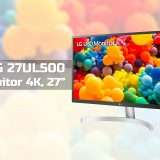 Monitor in offerta: LG 27UL500 (4K, 27'') a -119€