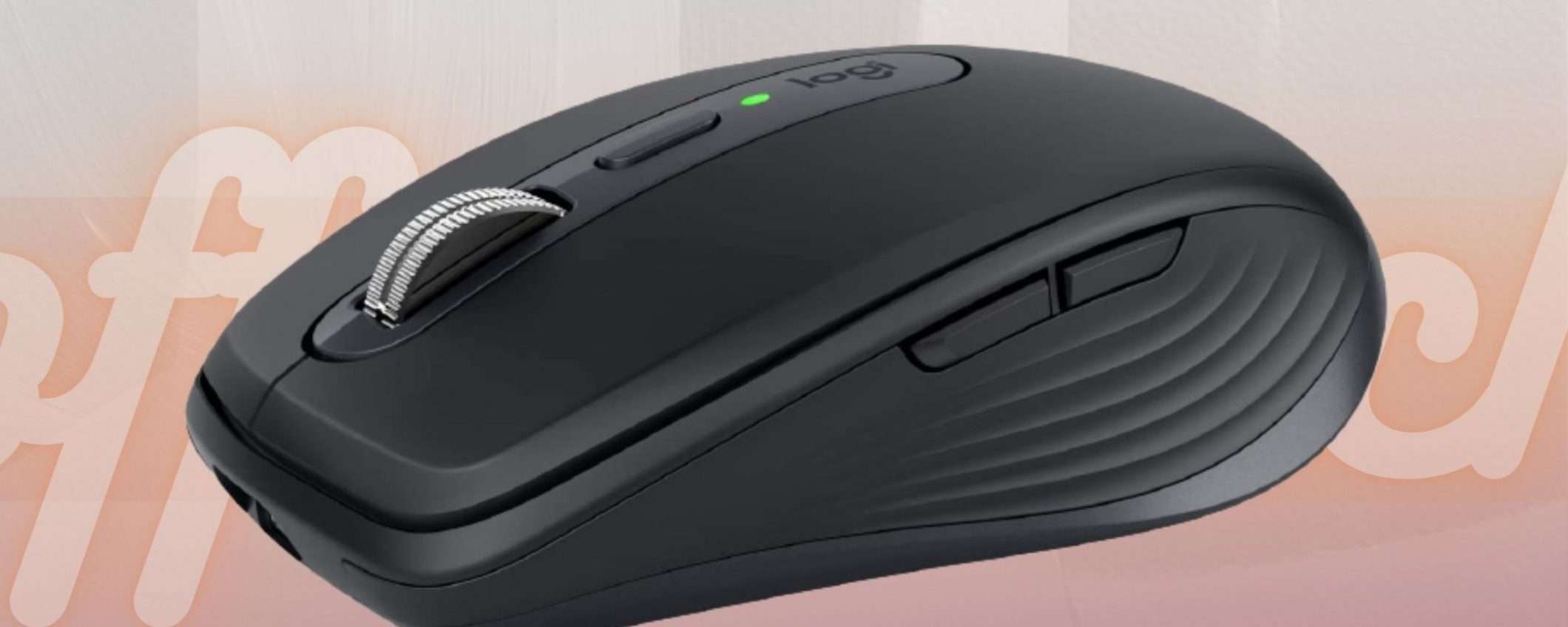 Logitech MX Anywhere 3: il mouse wireless compatto che cercavi